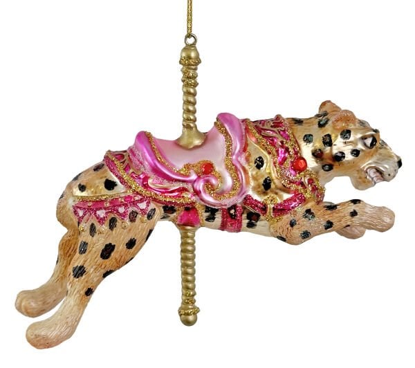 Karusel Leoparı Yılbaşı Süsü