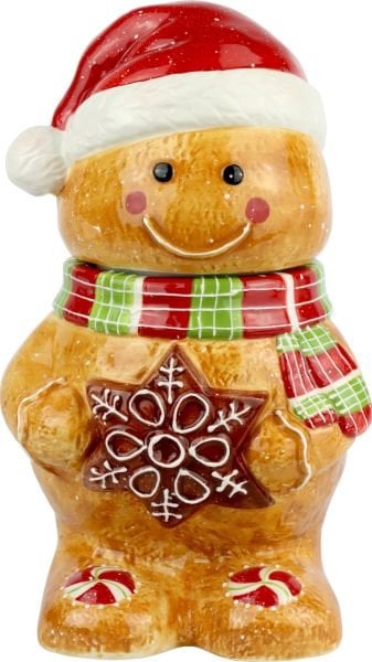 GİNGERBREAD ZENCEFİLLİ ADAM KURABİYE KAVANOZU - HOFF-INTERIEUR
