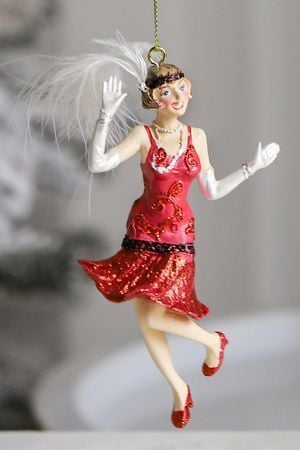 Kankan Dansçı Yılbaşı Süsü