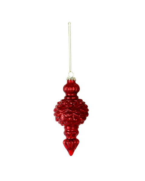 Ruby Shine Kozalak Yılbaşı Süsü