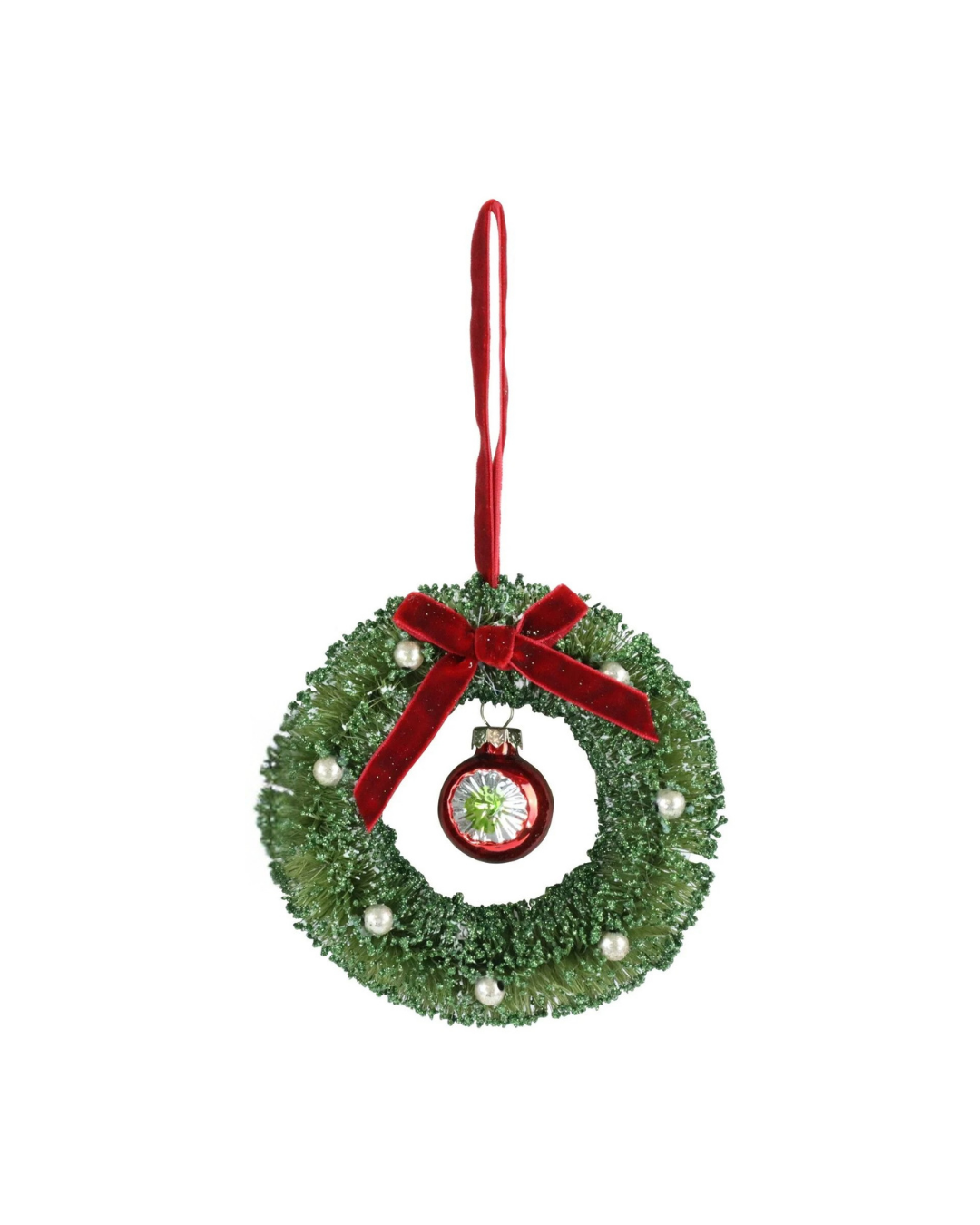 Nostaljik Çelenk Yılbaşı Süsü