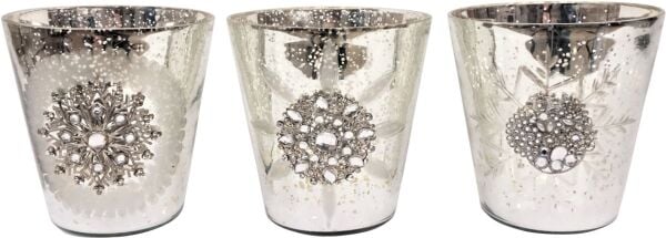 Kristal Taşlı Güneş Motifli Mumluk