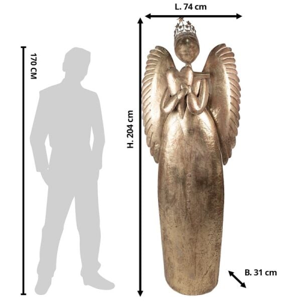 Golden Majesty Angel Heykel