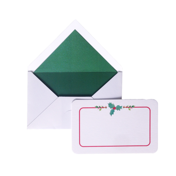 Yılbaşı Ökse Otu Tebrik Kartı 10'lu Kutu