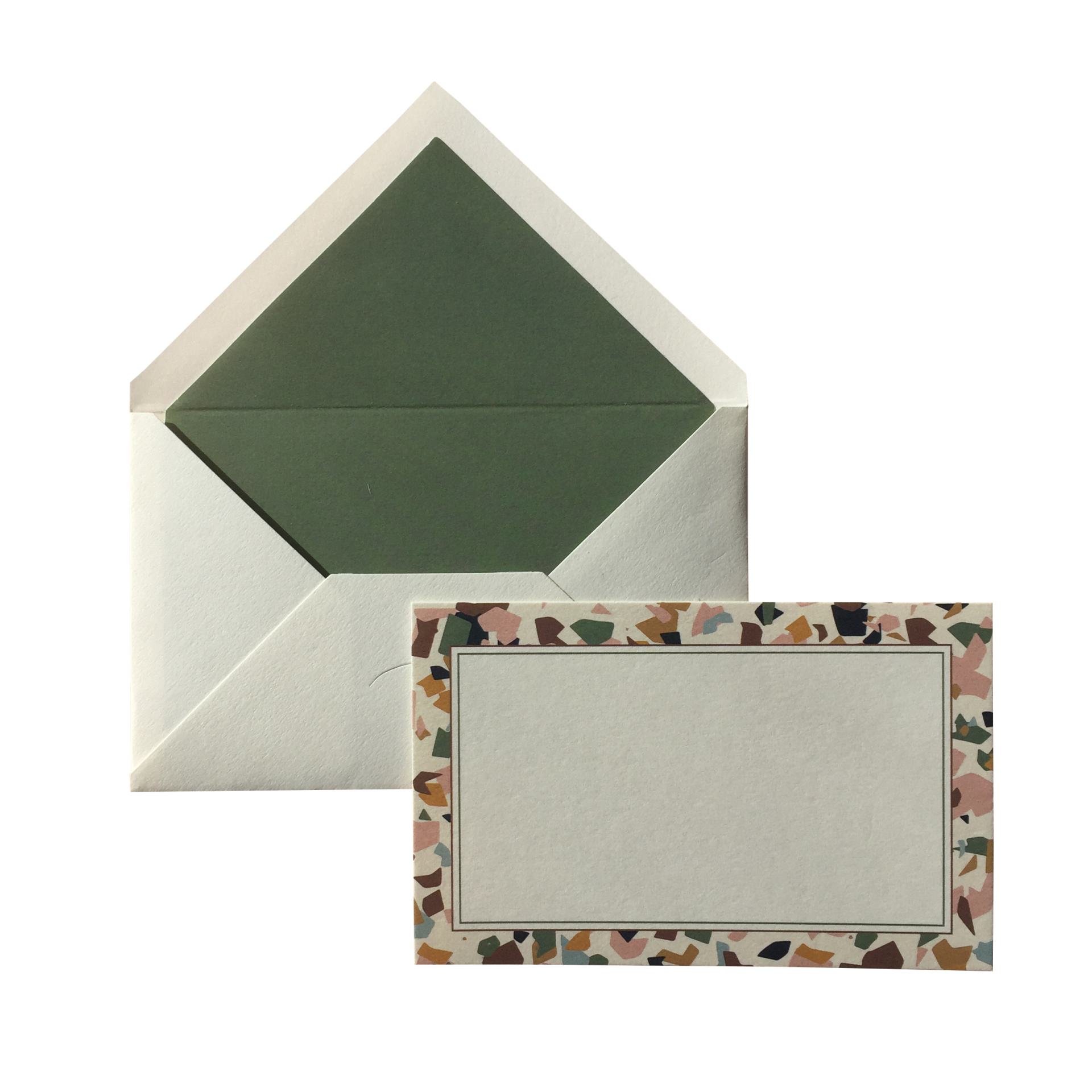 Terrazzo Tebrik Kartı 10'lu Kutu
