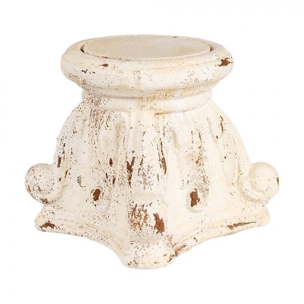 Jardin Blanc Seramik Saksı Standı