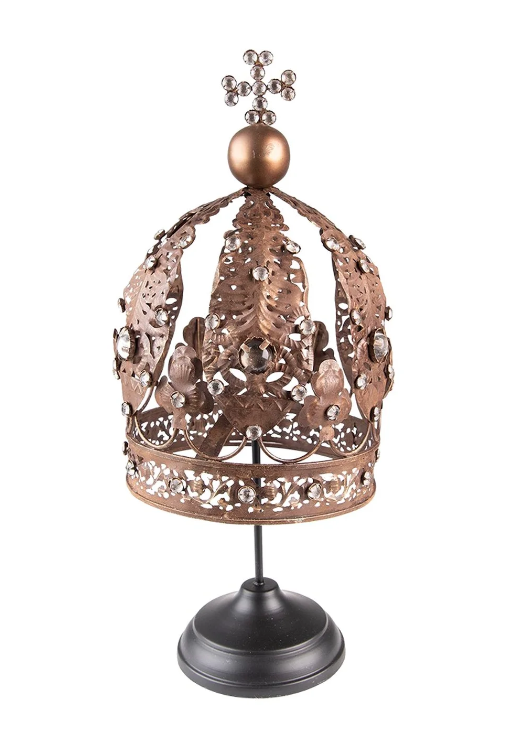 Baroque Royal Taç Dekoratif Obje