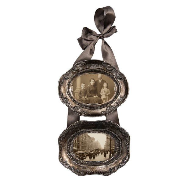 Hatıra Bağı İkili Fotoğraf Çerçevesi