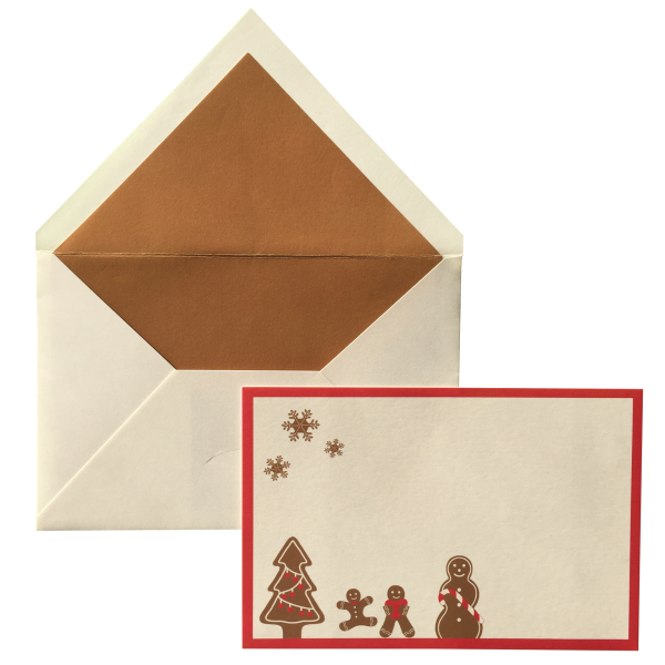 Zencefilli Çörek Tebrik Kartı 10 Adet