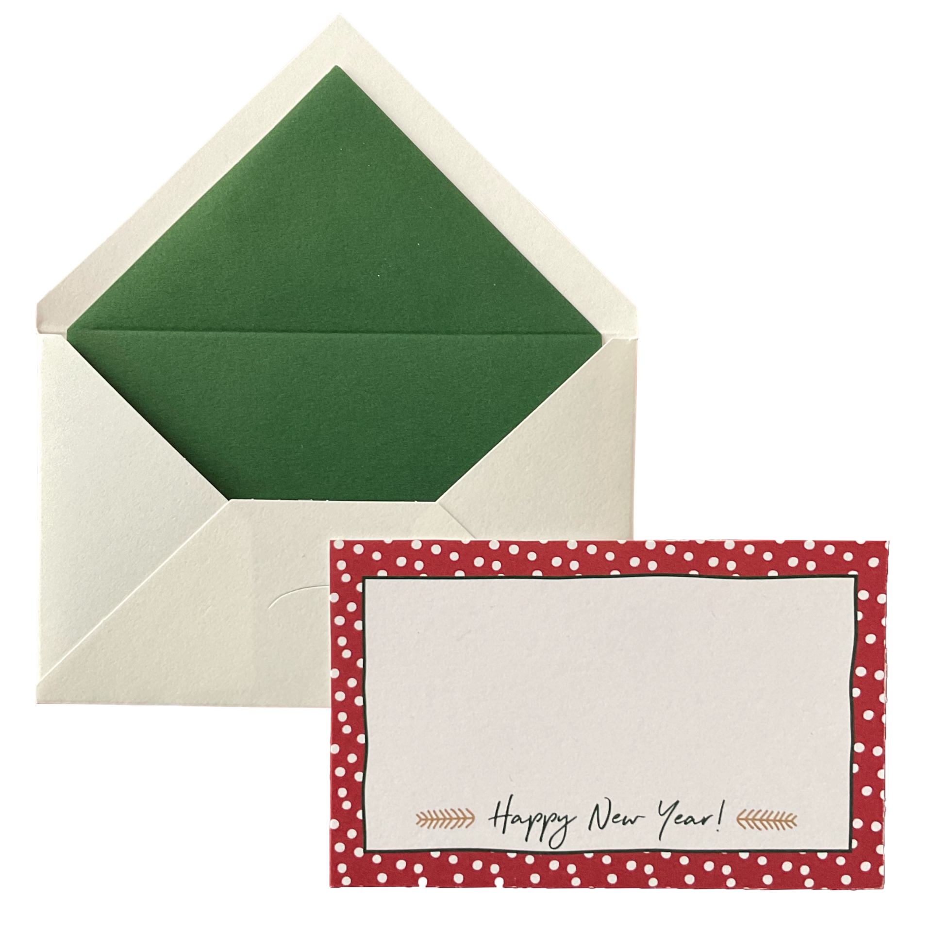 Yılbaşı White Snows Tebrik Kartı 10'lu Kutu