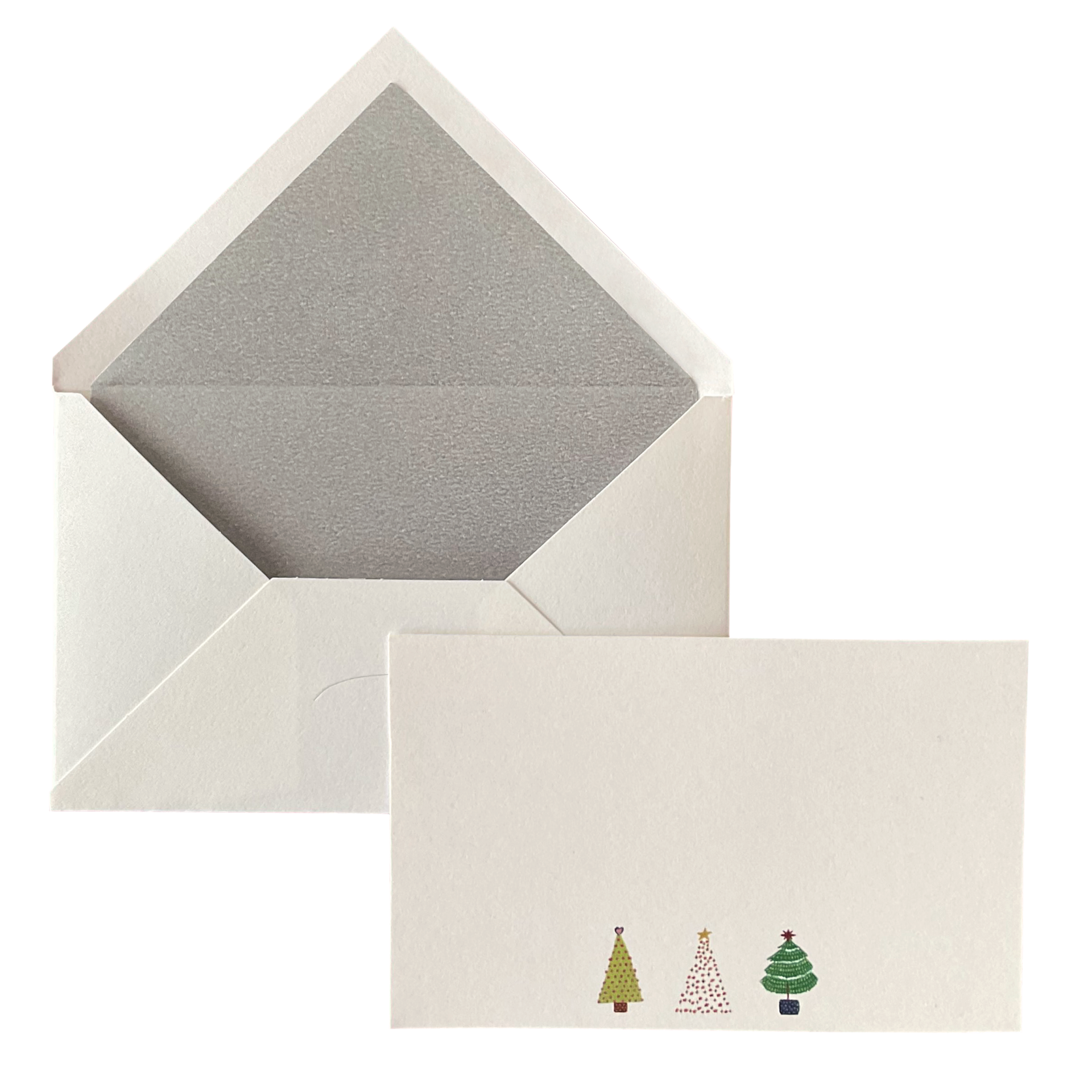 Yılbaşı Tiny Trees Tebrik Kartı 10'lu Kutu