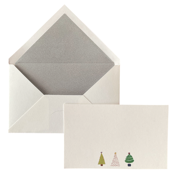 Yılbaşı Tiny Trees Tebrik Kartı 10'lu Kutu