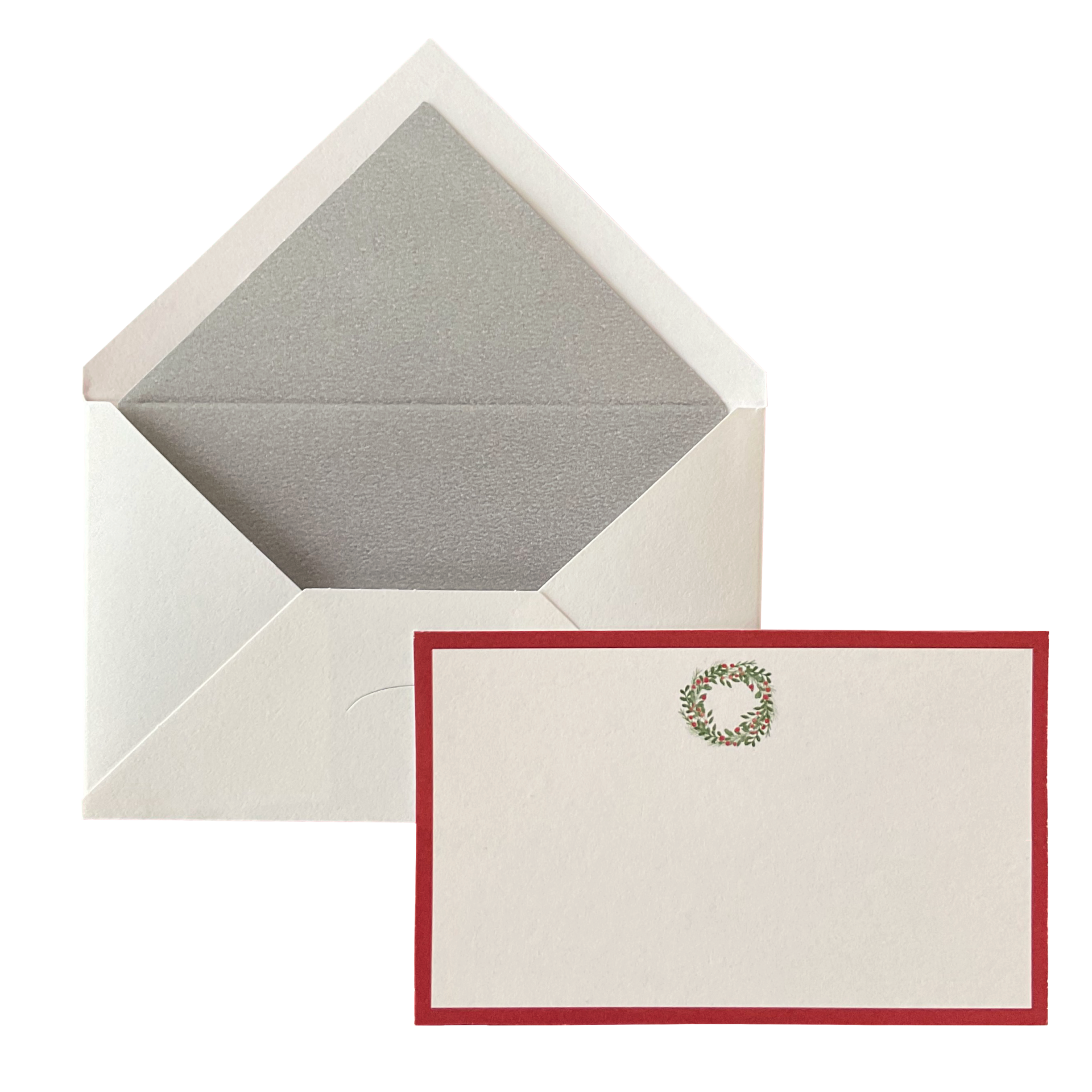 Yılbaşı Wreath Tebrik Kartı 10'lu Kutu