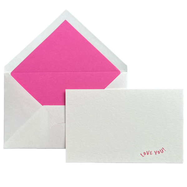 Curvy Love You Tebrik Kartı 10'lu Kutu