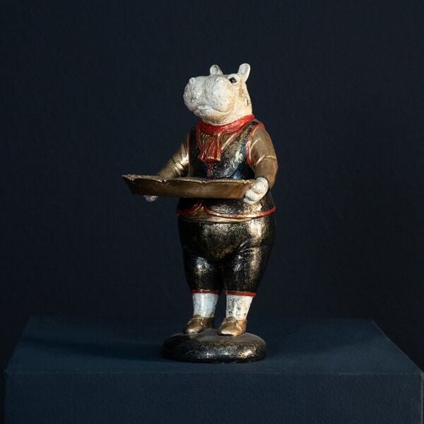 Hipopotam Kartlık Tepsi – Dekoratif Obje