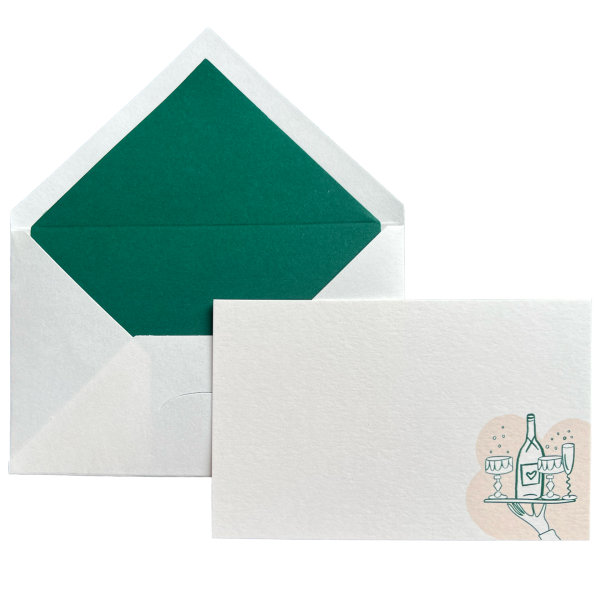 Tchin-Tchin Tebrik Kartı 10'lu Kutu