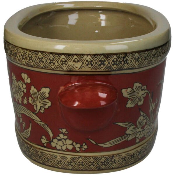 Terra Porselen Saksı / Çiçeklik