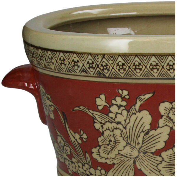 Terra Porselen Saksı / Çiçeklik