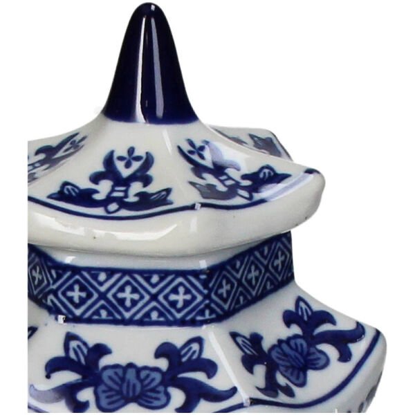 Blue Blanc Porselen Hatıra Küpü